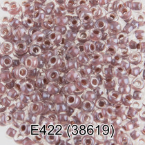 Бисер Чехия " GAMMA" круглый 5 10/ 0 2. 3 мм 5 г 1- й сорт E422 красно- коричневый ( 38619 ) 