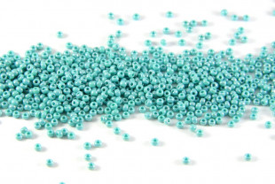 Бисер Чехия круглый 06/0 50г 64130 светло-морская волна меланж