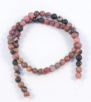 Родонит бусины d-6 мм